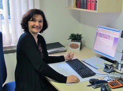 Unsere freuendliche Mitarbeiterin Frau Mai